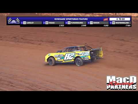 Renegade Sportsman Feature - Cherokee Speedway 5/24/26 - dirt track racing video image