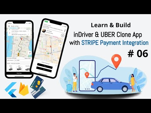 Add Google Map in Flutter App | iOS + Android | Google Maps API Key | Taxi Carpool App Uber Clone