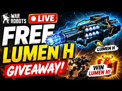 🔴 War Robots LIVE | FREE Lumen H Giveaway + Gameplay!