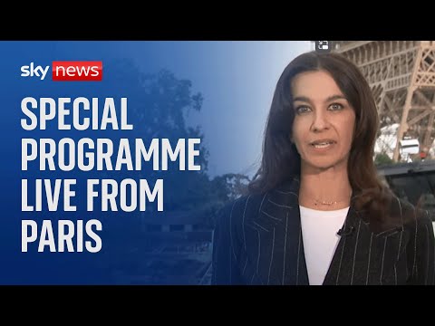 Watch live: Special programme from Paris as polls close in the second round of the French elections