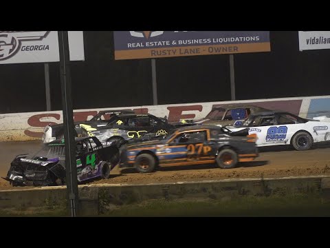 Road Warrior's Bumping and Banging at Swainsboro Raceway - dirt track racing video image
