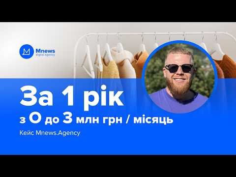З 0 до 3 млн грн/міс за 1 рік. Як ми вибудували систему масштабування для e-commerce бренду.