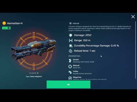 5 Harmattan - H weapons Giveaway