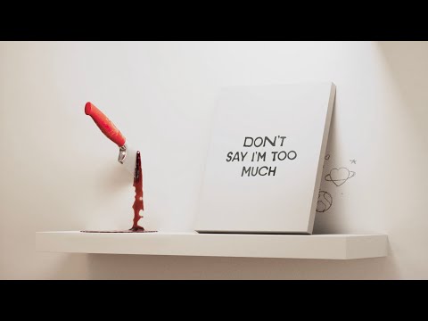 girl in red - Too Much (Lyric Video)