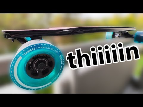 INSANELY thin Electric Skateboard