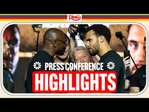 Dillian Whyte & Moses Itauma Are All Business | FINAL PRESS CONFERENCE HIGHLIGHTS