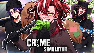 4 VTuber Cowok Ini Menjadi Pencuri?! - Crime Simulator