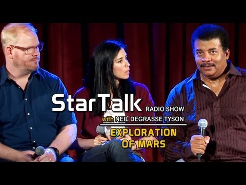 JIM GAFFIGAN & SARAH SILVERMAN: StarTalk with Neil deGrasse Tyson -  Curiosity Mars Rover - UCTAgbu2l6_rBKdbTvEodEDw