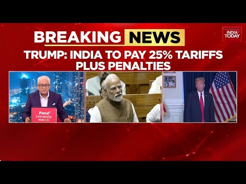 Breaking News: Trump's Tariff War! 25% Levy On India Over Russia Ties From Aug 1 | India Today