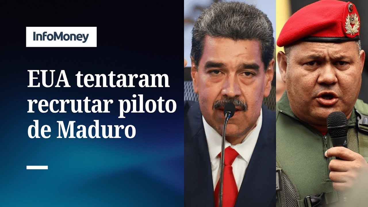 EUA tentaram comprar piloto de Maduro para prender presidente | InfoMoney News  TV Online EUA tentaram comprar piloto de Maduro para prender presidente | InfoMoney News
