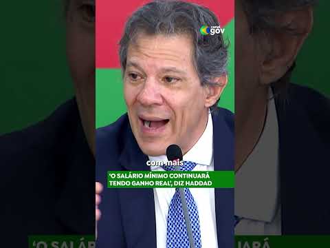 AUMENTO REAL DO MÍNIMO | #ajustefiscal #economia #fernandohaddad #ministeriodafazenda #salariomínimo