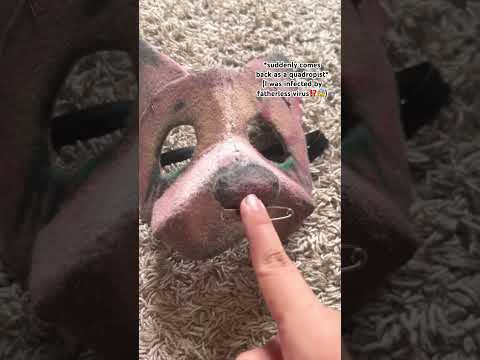 #therian #quadrobics #furry #cosplay #mask #gay #weird