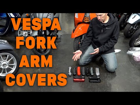 Vespa Fork Cover Options from Vespa Motorsport