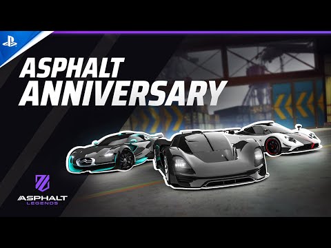 Asphalt Legends - 20th Anniversary Trailer | PS5 & PS4 Games