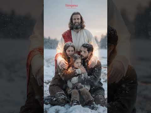 🌈 Jesus Is With You —His Love Wraps You in Peace. Amen! 🕊️❤️🔥 In His Arms, You’ll Never Be Cold. 🙌💖