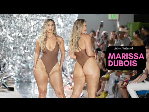 Marissa Dubois in SLOW MOTION 4k | Art Basel Miami/ Bronzed Babe Swimwear | Fusion Fashion Week 202