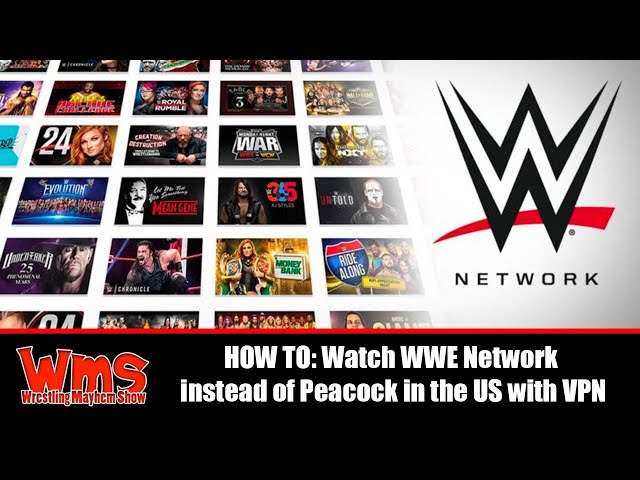 How to Switch Your WWE Network Subscription to Peacock