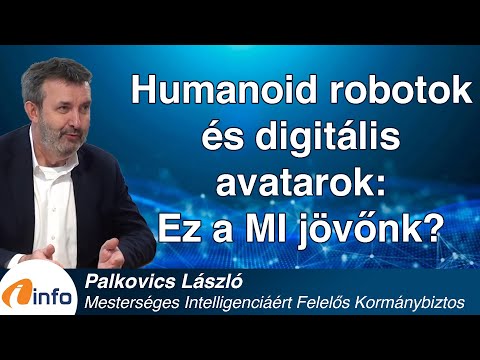 Humanoid robotok és digitális avatarok: Ez a MI jövőnk? Palkovics László, Inforádió, Aréna