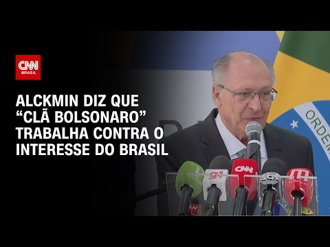 ​“Clã Bolsonaro” trabalha contra o interesse do Brasil, diz Geraldo Alckmin | CNN NOVO DIA