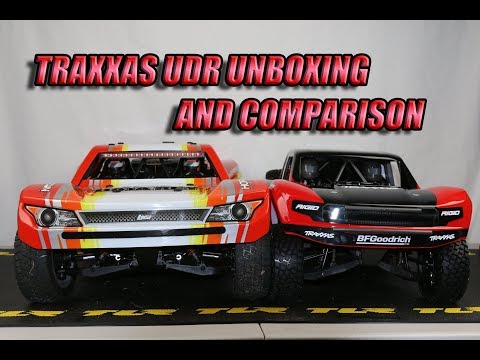 Traxxas Unlimited Desert Racer UDR Unboxing and Comparison - UCBMynwdztEdN1S2PuoXzm_w