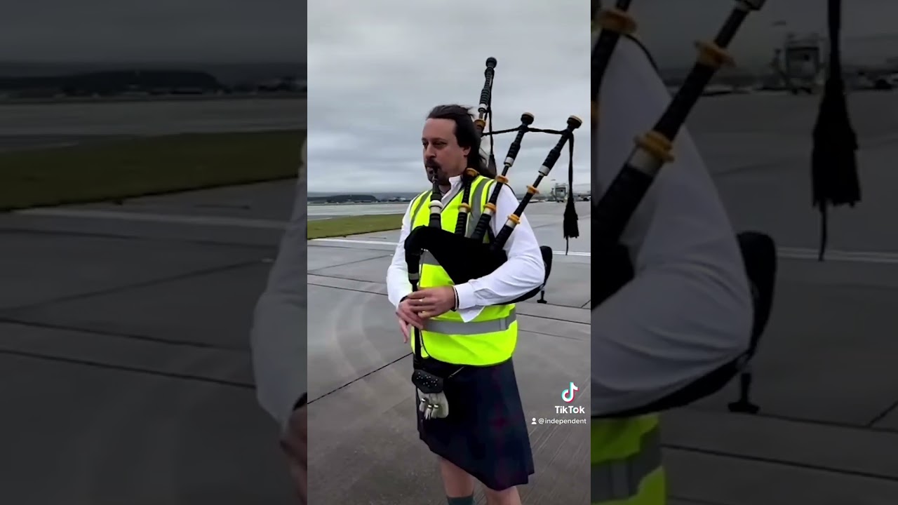 Snoop Dogg welcomed to Scotland with bagpipes rendition of Still D.R.E. #shorts