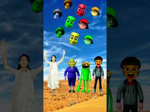 Dancing cute bhabhi,Scary Teacher 3D,Dancing Tani, Dancing Sahur & Me CorrectHead Matching #shorts