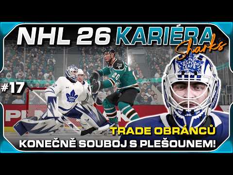 Trade Obránců a Konečně Souboj s Plešounem! #17 | NHL 26 CZ Let's Play (Kariéra / Franchise)