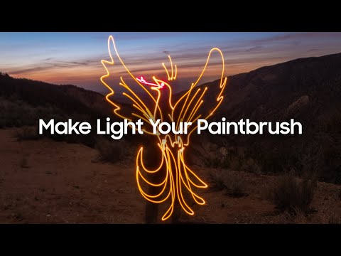 Galaxy S22: Make Light Your Paintbrush | Samsung