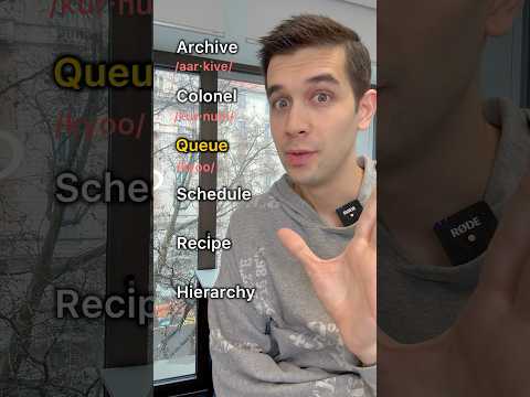 English Pronunciation Challenge (intermediate)