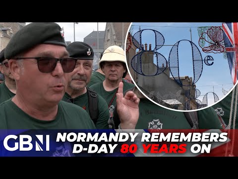 D-Day 80th anniversary: THOUSANDS flock to Normandy to pay respects to survivors and those fallen