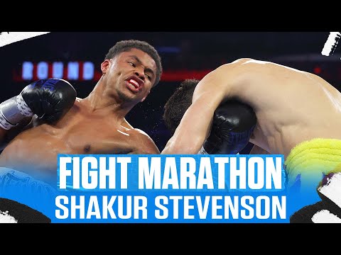 SHAKUR STEVENSON | FIGHT MARATHON