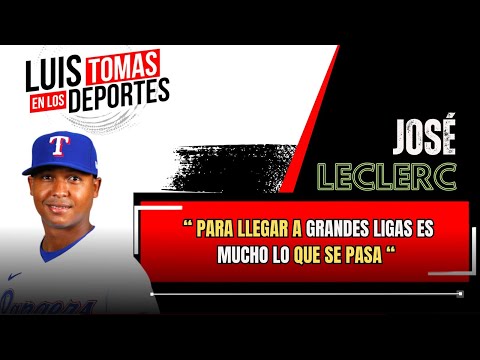 Jose Lecrec “  Para Llegar a Grandes Ligas es Mucho lo que se Pasa “