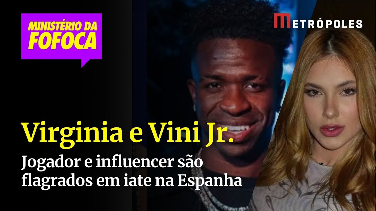 Virginia Fonseca e Vini Jr são flagrados em iate na Espanha
