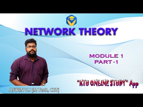 KTU NETWORK THEORY  -MODULE -1 - PART 1 |S3 EC - KOS App - KTU ONLINE STUDY App