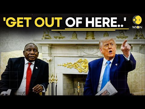 Trump-Ramaphosa Fight LIVE: 'Get Out, You Jerk!' Trump Loses Cool In Oval Office | Trump-Ramaphosa