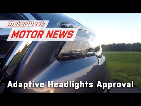 NHTSA Approves Adaptive Headlights in US | MotorWeek Motor News