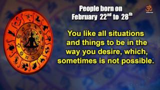 Basic Characteristics of people born between February 22nd to February 28th