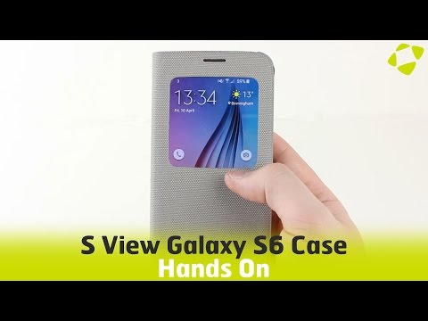 Official Samsung Galaxy S6 S View Premium Cover Case Hands On Review - UCS9OE6KeXQ54nSMqhRx0_EQ