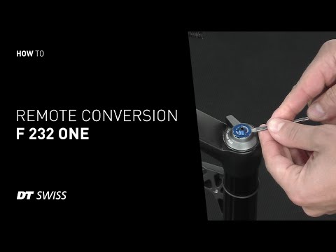 How to convert a F 232 ONE for remote activation | DT Swiss