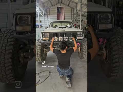 Welding on Brackets for my KC LIGHTS!