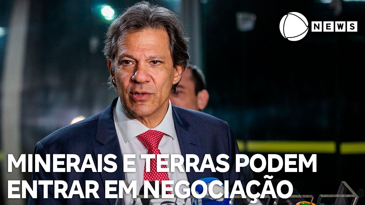 Tarifaço de Trump minerais críticos e terras raras podem entrar em negociações