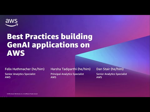 Best Practices for GenAI applications on AWS – Model Selection - Part 1 | Amazon Web Services