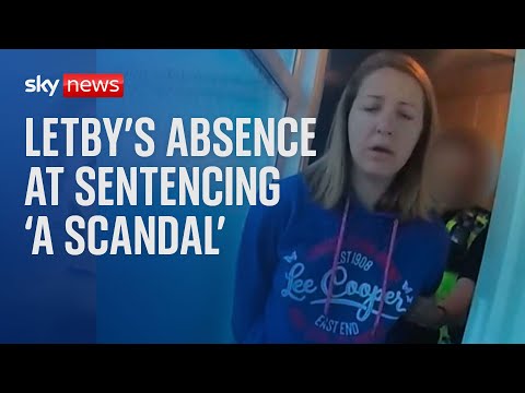 Lucy Letby's absence at sentencing 'a scandal' - grieving family