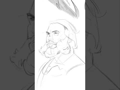 Realistic Portrait Study from Reference