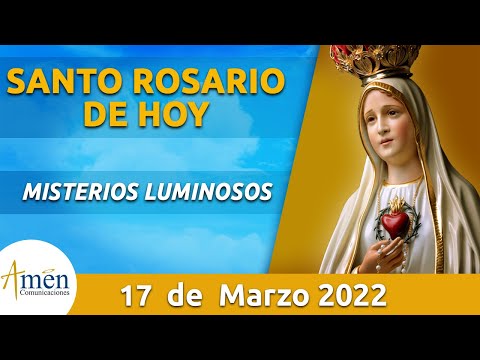 Santo Rosario de Hoy Jueves 17 de Marzo 2022 l Padre Carlos Yepes |  Católica | María | Amén - Salmo da Bíblia