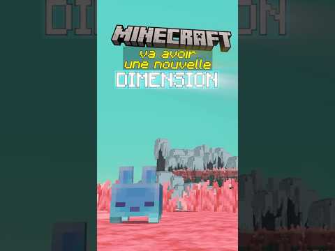 La première nouvelle dimension de Minecraft depuis 14 ans #minecraft #minecraftlive #gaming