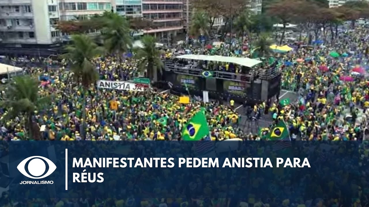 Manifestantes pedem anistia para réus | Band Jornalismo