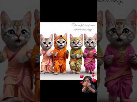 I dance for treats and compliments#music #catworld #catplay #viralvideos #catsintime #catlaughs