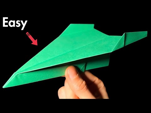 How to make a Paper airplane - Easy paper planes that FLY FAR and fast - plane tutorial . Tresh - UCuwq56vKPJhp0wEpTDzwFNg