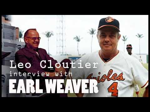 Earl Weaver interviewed by Leo Cloutier 1975 video clip 